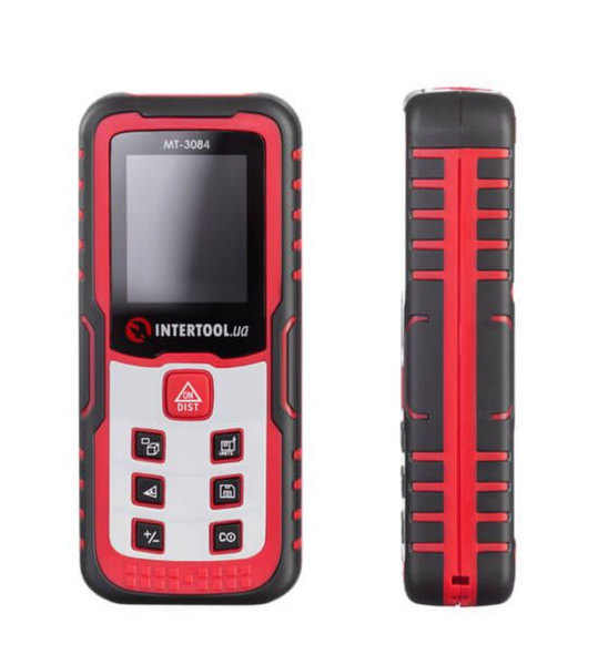 Дальномер лазерный 40м INTERTOOL MT-3084 фото