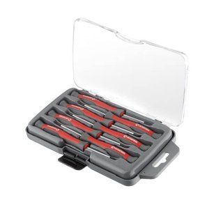 Набор точных отверток, 7 ед., Cr-V, 50 мм (SL2,5, SL3, PH00, PH0, T6, T7, T8) INTERTOOL VT-3347 VT-3347 фото