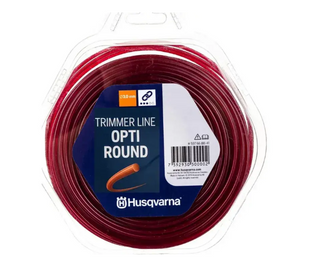 Ліска для тримера червона Husqvarna Opti Round 3.0 мм, 10 м 5976688-40 фото