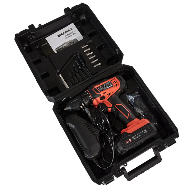 Аккумуляторный шуруповёрт 25Нм Vitals SmartLine+ Master AU 1825 184442 фото