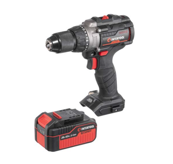 Ударный шуруповёрт 100Нм аккумуляторный INTERTOOL WT-0361 WT-0361 фото