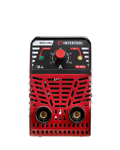 Апарат зварювальний, інверторний MMA-140А INTERTOOL DT-4001 фото