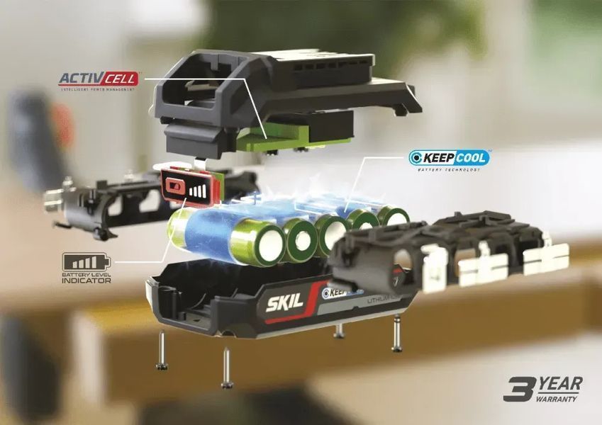 Аккумулятор (5,0 Ah, 20V Max) SKIL BR1E3105AA (BR1E3105AA) 11072600401 фото