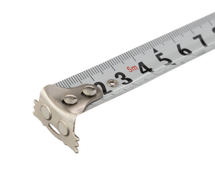 Рулетка 5м с магнитом INTERTOOL 0105 MT-0105 фото