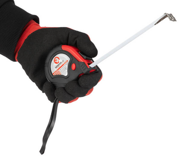 Рулетка 5м с магнитом INTERTOOL 0105 MT-0105 фото